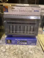Working Sima Video Editmaster Edit Master Plus W/ Power Cable (S2)