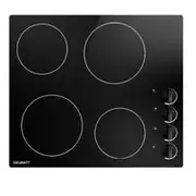 Devanti 60cm Electric Ceramic Cooktop 6kW
