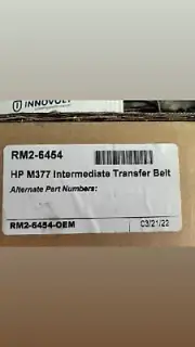 HP Printer M377 Intermediate Transfer Belt - Genuine OEM Part - New