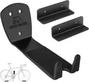 Bike Bicycle Cycling Pedal Wall Mount Hangers - Heavy Duty Indoor Storage Stand