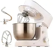 Vertical Food Mixer 600W, 4L Large Capital, with 3 Mixing Heads, 6-Speed Adjust, for Baking, Butter, Cakes and Cookies