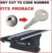 1 x Keys Cut To Code Number Prorack key Roof Box Keys Ski Rack