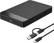 320GB Ultra Slim Portable External Hard Drive 2.5'' HDD USB 3.1 Type-C Storage for PC, Mac, Laptop