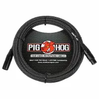 在飛比找momo購物網優惠-【PIG HOG】HOG PHM20BKW XLR 黑白編織