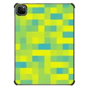 iPad Pro 11-inch (3rd/4th gen) iPad Impact Case Pixels yellow blue