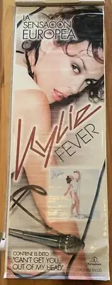 Kylie Minogue Spanish Promo PVC Poster For Fever Album 175cm X 92cm