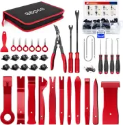 Trim Removal Tool 88Pcs, Auto Push Pin Bumper Retainer Clip Set Fastener Termina