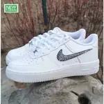 NIKE AIR FORCE 1 AF1 聖誕限定 白銀 滿天星 果凍 DC9651-100