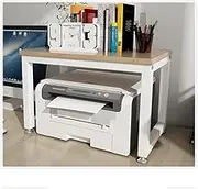 Printer Shelf Printer Stand Printer Rack Desktop Printer Stand Metal Frame Printer Shelf Fax Machine Scanner Rack With Non-Slip Feet For Office Printer Holder Printer Shelves ( Color : D , Size : 54*4
