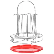 Hanging Coffee Mug Rack Kitchen Supplies With Tray Mug Cups Holder