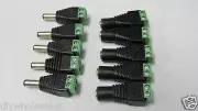 5 Pairs of Male & Female DC Power Jack Adapter Connector