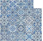 Peel and Stick Tile Decals - 24 Tile Stickers, Moroccan Style Wall Tiles | Waterproof Backsplash Tile Decals, Kitchen and Bathroom Tile Stickers for Home Decor, Enhancing Home Ambiance