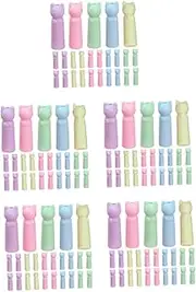 SHINEOFI 5sets 5sets Cat Pencil Hat Pencils for Lead Pencils Pencil Cover Pencil Protective Lids Pencil Tip Protector Cartoon Pencil Caps Pencil Cap Holder Cap Covers Pens 50pcs*5 50pcs*5
