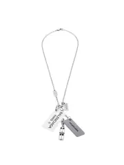 [BALENCIAGA] All Access Necklace ONE SILVER MIX
