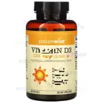 【臺灣熱銷】美國NATUREWISE 維生素D3 VITAMIN D3 VD3 360粒 成人