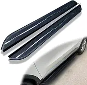 2pcs fit for VW Volkswagen Amarok 2011-2022 SUV Side Step Running Board NerfBar Accessories Aluminium Pedal (with Brackets)
