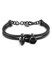 Philipp Plein 3D $kull Cord Bracelet