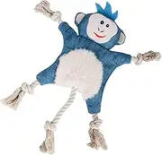 KOMBIUDA Baby Dog Toys Pet Toy Sound Plush Dog Toy for Puppy Monkey Shape Toy for Pet's Entertainment