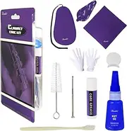 Clarinet Cleaning Kit, Clarinet and Saxophone Care Kit, Key Oil, Cork Grease, Cotton Swabs, Cleaning Cloth, Thumb Rest, Mouthpiece Brush, Screwdriver...