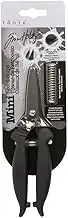 Tonic Studios Tim Holtz Recoil Scissors - Titanium Coated, Double-Bevelled Blades, Black (6.7 Inch)