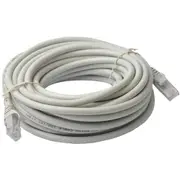 8Ware PL6A-40GRY Cat6A UTP Snagless Ethernet Cable - 40m - Grey [PL6A-40GRY]