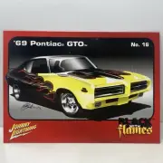 CARD ONLY: Johnny Lightning Trading Card 1969 Pontiac GTO