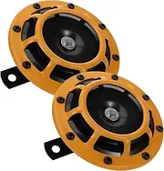ETHZZLE 2pcs Replacement Car Horns Truck Horns Loud Air for Cars Motorcycles Weatherproof Easy Install