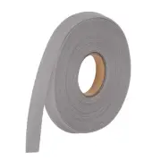 1/2 Inch Double Fold Bias Tape Continuous Bulk Bias Tape Gray 10 Yards