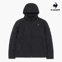 在飛比找momo購物網優惠-【LE COQ SPORTIF 公雞】彈力鵝絨可拆帽韓版羽絨