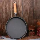 Non-stick Pancake Pan 20/26cm Crepe Maker Cast Iron Frying Pan Hotel