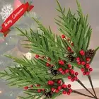 Handmade Christmas Artificial Pine Branches Fake Plants Christmas Tree