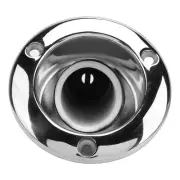 2 In 1 Boat Fishing Rod Cup Holder Stainless Steel Strong Structure 280mm Round