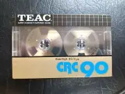 TEAC CRC 90 High Bias Gold Reel To Reel Blank Cassette Tape, Made in Japan, New!