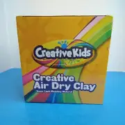 Creative Kids Air Dry Clay Modeling Crafts Kit For Kids New - 30 Vibrant Colors
