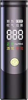 Alcohol Breathalyzer Tester, Accurate Rechargeable Fast Alcohol Tester Professional Digital Breath Meter, Fast-High-Accuracy Breathalyzer, Car Accessories for Home, Men, Safe Driving