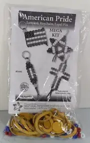 The Beadery Mega Kit 5446 Lanyard Keychain Lapel Pin New