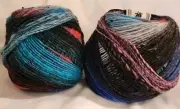 410 yard ball of NORO TABI Wool Blend dk yarn Color #8 65% Wool 35% Polyamide