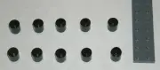 LEGO NEW 1x1 Black Round Brick with Open Stud (10x) 306226 Brick 3062