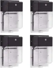 LED Wall Pack Light,30W 4050Lm 5000K Dusk to Dawn Photocell,Ip65 Waterproof, 400