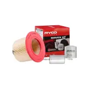 Ryco Oil Air Fuel Filter Service Kit for Ford Mustang Cobra 02/2001-03/2003