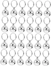 BESPORTBLE 24pcs Adorable Dog Bells Replaceable Pet Bells Cat Collar Bell for Dog Supplies