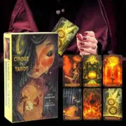 Tarot Cards and Book for Beginners Set 78 Tarrot Cards Cirque Du Tarot Card