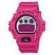 【CASIO 卡西歐】G-SHOCK 經典系列 運動電子錶 粉 DW-6900RCS-4_50mm