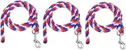 BESPORTBLE 3pcs Horse Lead Rope Horse Training Horse Accessories Equipment Real Horses Riding Horse Poly Rope Ropes for Horses Horse Ropes White Rope Leash Rope for Horses Riding Rope