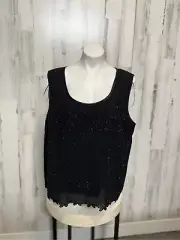 R&M Richard’s black blouse size 24
