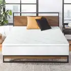 4CM King Size Memory Foam Mattress Topper with Bamboo Cover Protector Mat AU