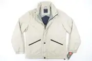 NAUTICA PRIMALOFT BEIGE SAND DRIFT LARGE INSULATED PUFFER JACKET MENS NWT NEW
