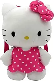 [CYPBRANDS] CyP Brands Hello Kitty Sanrio Backpack Plush Bags Figure Hello Kitty White Official Product White Estandar Casual, White, Estandar, Casual