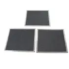 Whirlpool W10412939 Range Hood Charcoal Filter Kit, 3-pack (replaces W10294730)