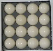 Pool Snooker Billiard Table White Cue Balls BOX 2 & 1/8 inch